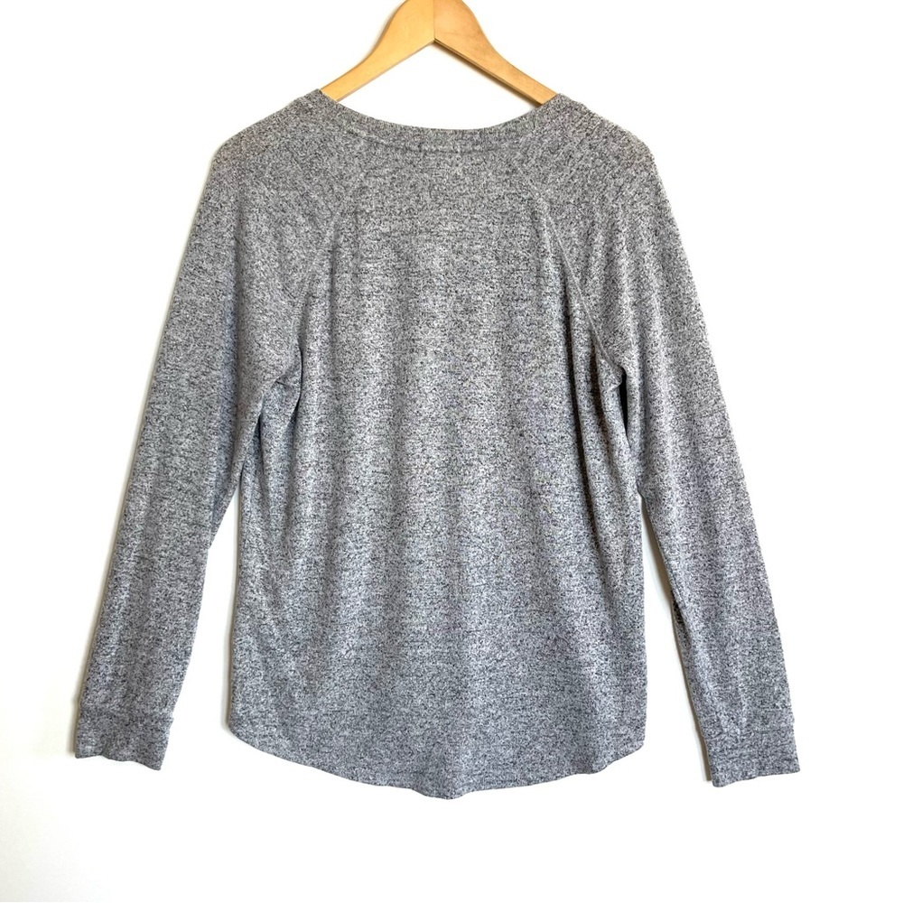 Rails Thalia Long Sleeve Grey Top - Picture 6 of 8